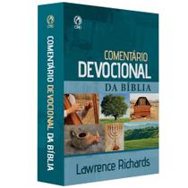 COMENTÁRIO DEVOCIONAL DA BÍBLIA BROCHURA esboço do conteúdo de cada livro da Bíblia - CPAD