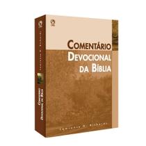 Comentário devocional da bíblia capa dura