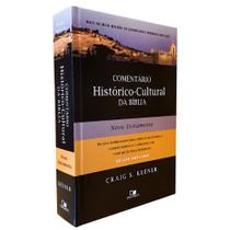 Comentário Histórico Cultural da Bíblia - Novo Testamento Craig S. Keener - Editora Vida Nova