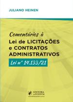 Comentarios a lei de licitações e contratos administrativos (2021) juspodivm
