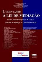Comentários à lei de mediação