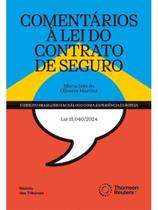 Comentários à lei do contrato de seguro - 2026 Comentários à lei do contrato de seguro - 2026