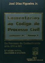 Comentarios Ao Codigo De Processo Civil Tomo I - Volume 4 - Revista Dos Tribunais