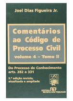 Comentarios ao Codigo de Processo Civil - Vol. 4 - Tomo Ii