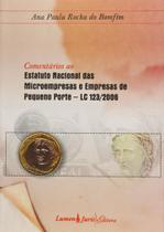 Comentarios ao estatuto nacional das microempresas e empresas de pequeno po