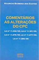 Comentários as Alterações do CPC - CULTURA JURIDICA Comentários as Alterações do CPC - CULTURA JURIDICA