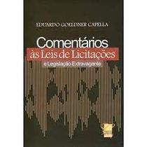 Comentarios as leis de licitac. e legislacao ext. - CONCEITO EDITORIAL Comentarios as leis de licitac. e legislacao ext. - CONCEITO EDITORIAL