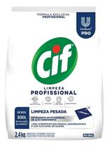 Comercial JVD Limpador Pó Limpeza Pesada Cif Pro Pacote 2,4kg Sabão em Pó Profissional