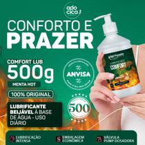 Comfort lub 500 - o mais vendido do mercado - meio kilo de lubrificante la pimienta