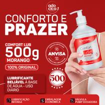 Comfort lub 500 - o mais vendido do mercado - meio kilo de lubrificante la pimienta