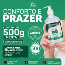 Comfort lub 500 - o mais vendido do mercado - meio kilo de lubrificante la pimienta