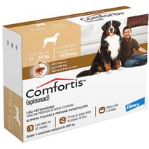 Comfortis 1 Comp. Antipulga Oral Cães/gatos 27 a 54kg 1620mg