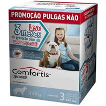 Comfortis Antipulgas 810Mg (Cães - 18Kg / 27Kg) 3 Unidade - Azul