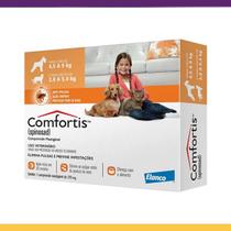 Comfortis Elanco 270 mg para Cães de 4,5 a 9 Kg e Gatos de 2,8 a 5,4 Kg - 1 Comprimido