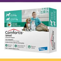 Comfortis Elanco 560 mg para Cães de 9 a 18 Kg e Gatos de 5,4 a 11 Kg - 1 Comprimido