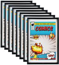 Comic Book Frame Memory Keeper UV Protection, pacote com 8