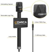 Comica Hrm-s - Microfone Portátil Para Smartphone - Preto