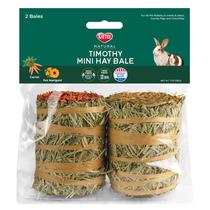 Comida para animais de estimação Kaytee Mini Hay Bales Carrot Marigold 198g, pacote com 2