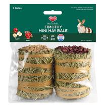 Comida para animais de estimação Kaytee Mini Timothy Hay Bale Apple Rose 198 g