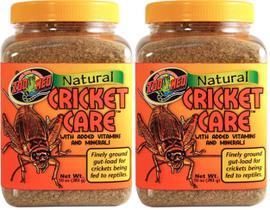 Comida para animais de estimação Zoo Med Natural Cricket Care 283 g, pacote com 2