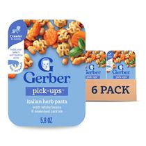 Comida para bebês Gerber Stage 3 Italian Herb Pasta, pacote com 6 Comida para bebês Gerber Stage 3 Italian Herb Pasta, pacote com 6