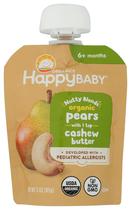 Comida para bebês Happy Baby Nutty Blends Peras e Manteiga de Caju 85g x8 Comida para bebês Happy Baby Nutty Blends Peras e Manteiga de Caju 85g x8