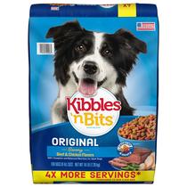 Comida para cães Kibbles 'n Bits Original 20,41 kg 100% nutritiva