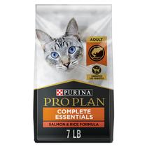 Comida para gatos Purina Pro Plan com alto teor de proteína de salmão e arroz 3,18 kg