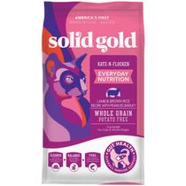Comida para gatos Solid Gold Katz-N-Flocken Lamb 1,81 kg para digestão