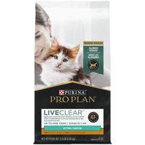 Comida seca para gatos Purina Pro Plan LiveClear para gatinhos, bolsa de 2,5 kg