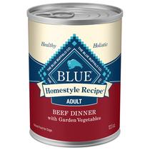 Comida úmida para cães Blue Buffalo Homestyle Recipe Beef 370 ml (pacote com 12)