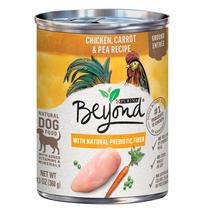 Comida úmida para cães Purina Beyond Chicken com cenoura e ervilha 390g (pacote 12)