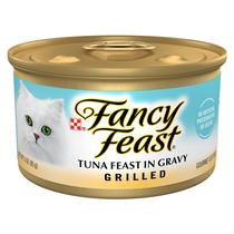 Comida Úmida Purina Fancy Feast Tuna Feast para Gatos - Pacote com 24 Unidades (85g cada)