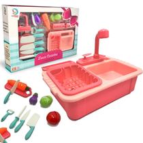 Comidinha Brinquedo Cozinha Infantil Cortar Verduras tiras autocolantes - Cardoso Toys