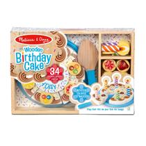 Comidinha Brinquedo Madeira Bolo Aniversário Melissa & Doug Comidinha Brinquedo Madeira Bolo Aniversário Melissa & Doug