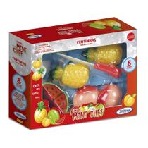 Comidinha de Brinquedo - Frutinhas Mini Chef - 8 Peças - Xalingo