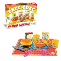 Comidinha De Mentira Brinquedo Crec Crec Vamos Lanchar Infantil - Big star