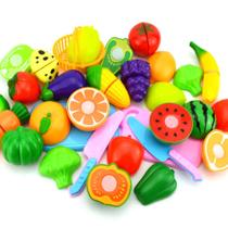 Comidinhas Frutas e Legumes de Brinquedo Feirinha Mercadinho Infantil - PICA PAU