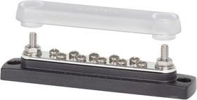 Common BusBar Blue Sea Systems 2300 150A com 10 parafusos e tampa Common BusBar Blue Sea Systems 2300 150A com 10 parafusos e tampa