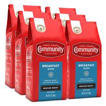 Community Coffee Breakfast Blend Café Torrado Médio 6x340 g Community Coffee Breakfast Blend Café Torrado Médio 6x340 g