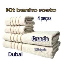 como dobrar toalha de banho rosto kit toalhas fit piscina praia cozinha casa banheiro - dubai