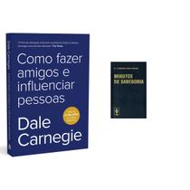 Como fazer amigos e influenciar pessoas - Dale Carnegie + Minutos de sabedoria - C. Torres Pastorino - Livro de bolso