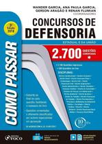 Como Passar em Concursos da Defensoria - 03Ed/18 Como Passar em Concursos da Defensoria - 03Ed/18