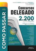 Como Passar em Concursos de Delegado 2.200 Questões Comentadas 9 Edicao 2026 Foco Juridico