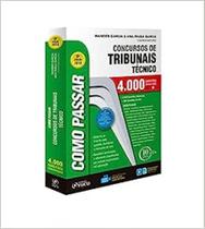Como Passar Em Concursos De Tribunais Técnico - Nivel Medio - 4.000 Questões