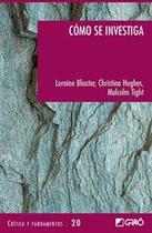 Cómo se investiga - Editorial Graó Cómo se investiga - Editorial Graó