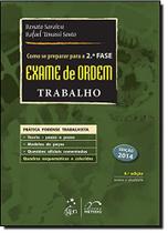 Como se Preparar Para o Exame de Ordem 2ª Fase - Trabalho Como se Preparar Para o Exame de Ordem 2ª Fase - Trabalho