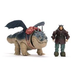 Como Treinar o Seu Dragão O Filme Dragão e Viking -- Boneco Melequento e Dragão Gronckle Sunny