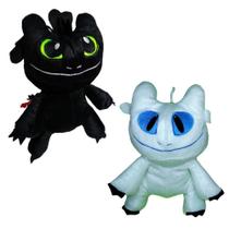 Como Treinar Seu Dragão 2 Bonecas Pelucia Lindo 26cm Grande.