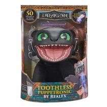 Como Treinar Seu Dragao, Pelucia Interativa Banguela 30cm